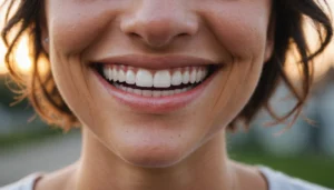 barre derriere les dents