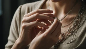 collier qui s'emmêle signification