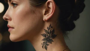 tatouage derriere oreille signification