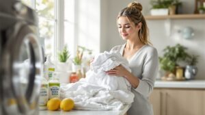 blanchissant linge naturel