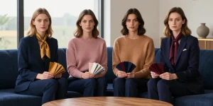 couleurs qui vont bien avec le bleu marine