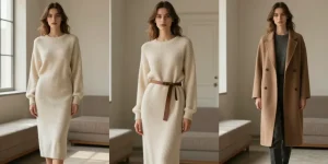 look robe pull longue