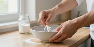 comment nettoyer des lacets blancs à la main