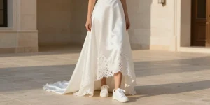 tenue mariage basket femme