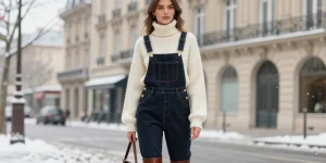 salopette en hiver