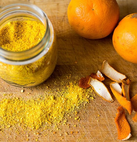 photo masque maison curcuma orange-citron