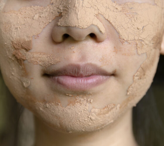 photo masque visage argile rhassoul application